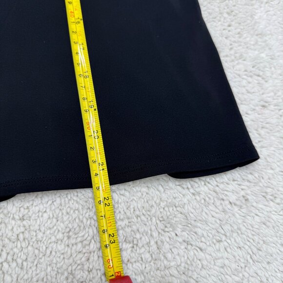 Eileen Fisher 100% Silk Women's Black Classic LS Top, Size M - Picture 6 of 7